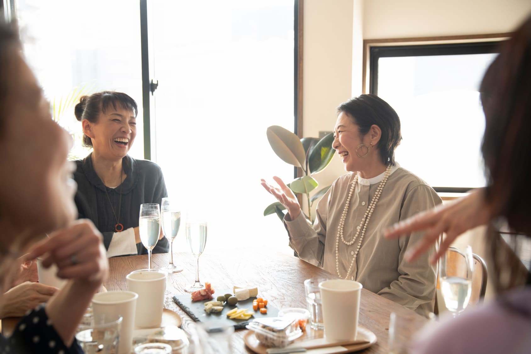 ランチミーティングに