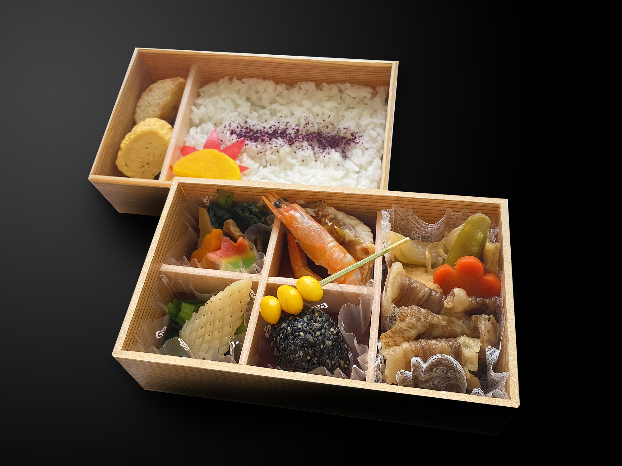 《2段》こうねの特製すき焼き弁当